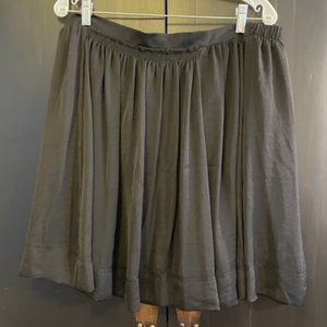 Apt 9 Black silky skirt XL